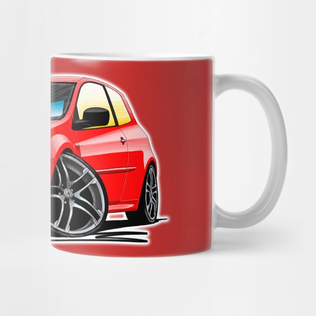 RenaultSport Clio 200 Red by y30man5